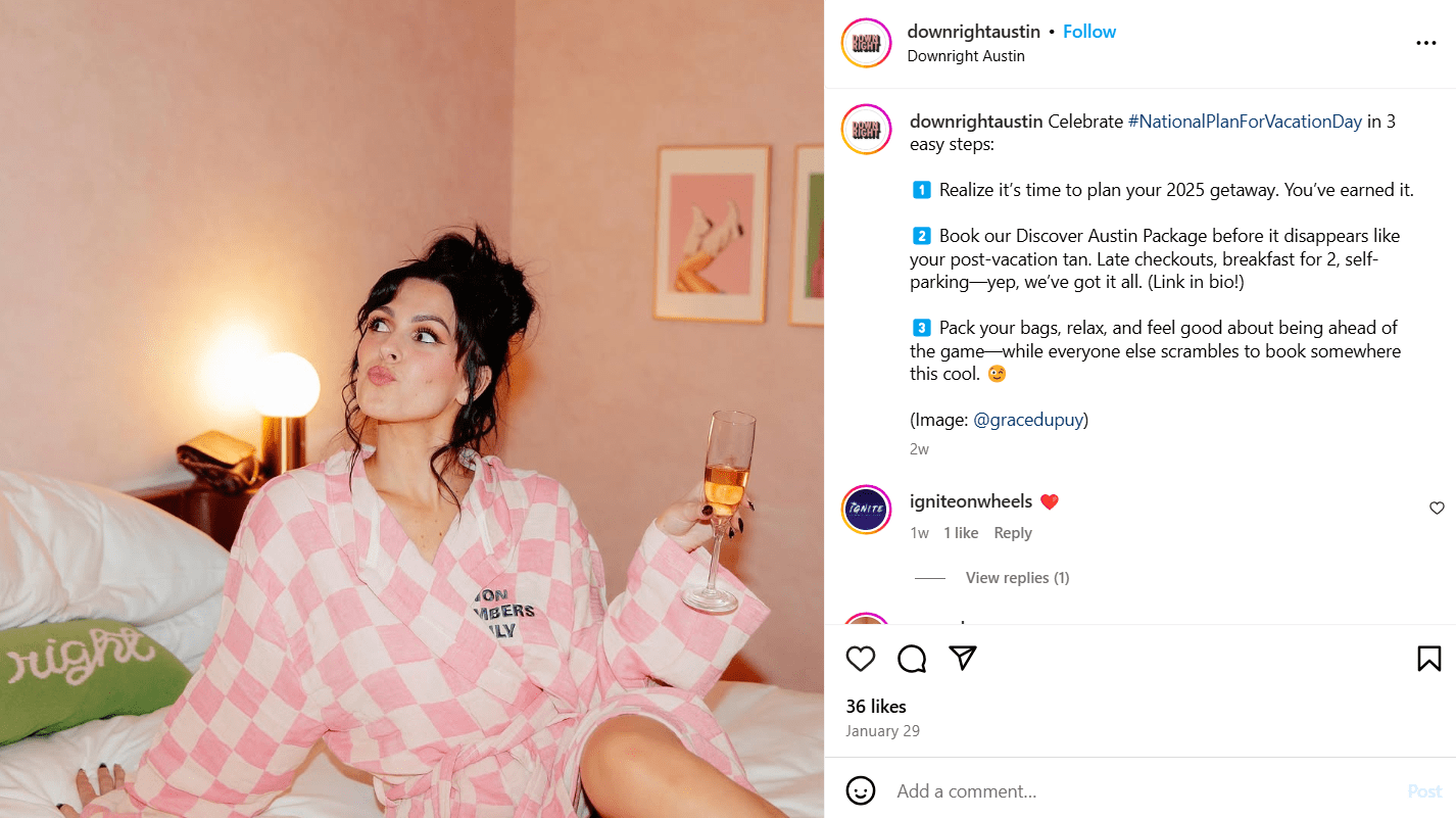 Instagram Post on @downrightaustin