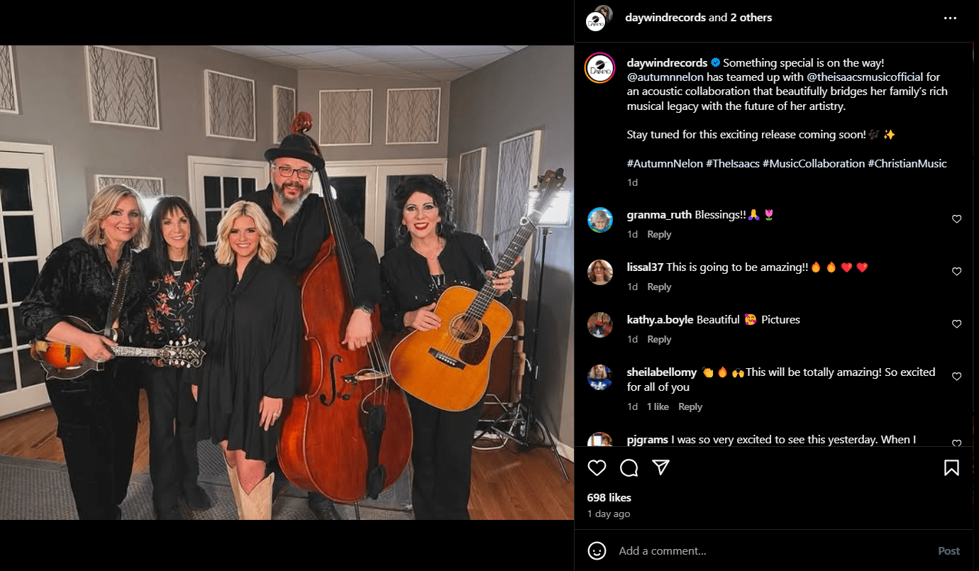 Social Media for Musicians: How to Get More Listeners and Fans in 2025 10 An Instagram Post Featuring Music Collaboration Between Artists