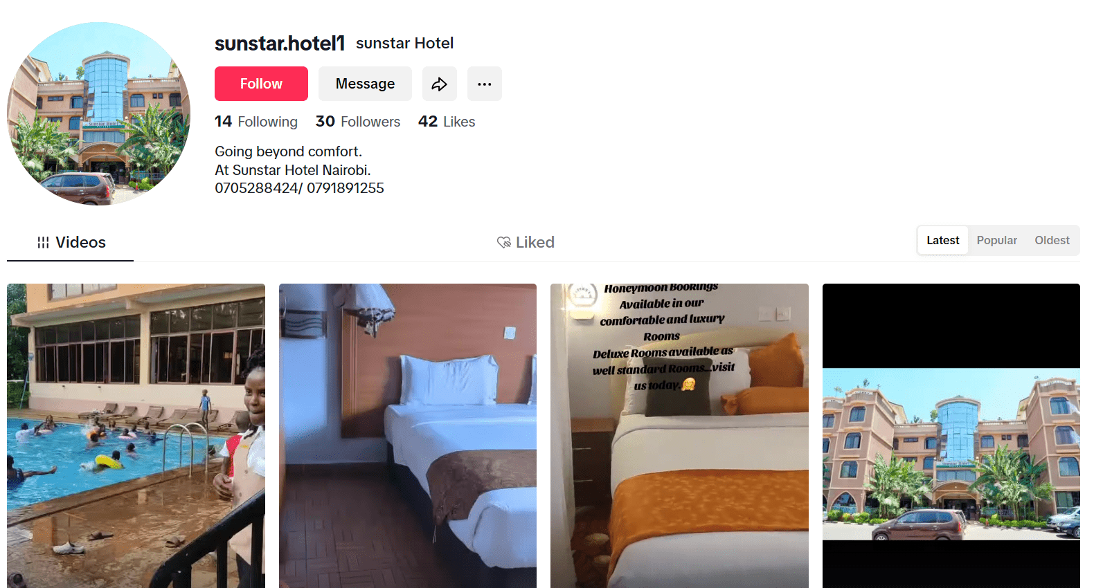 @sunstar.hotel1's Profile on TikTok