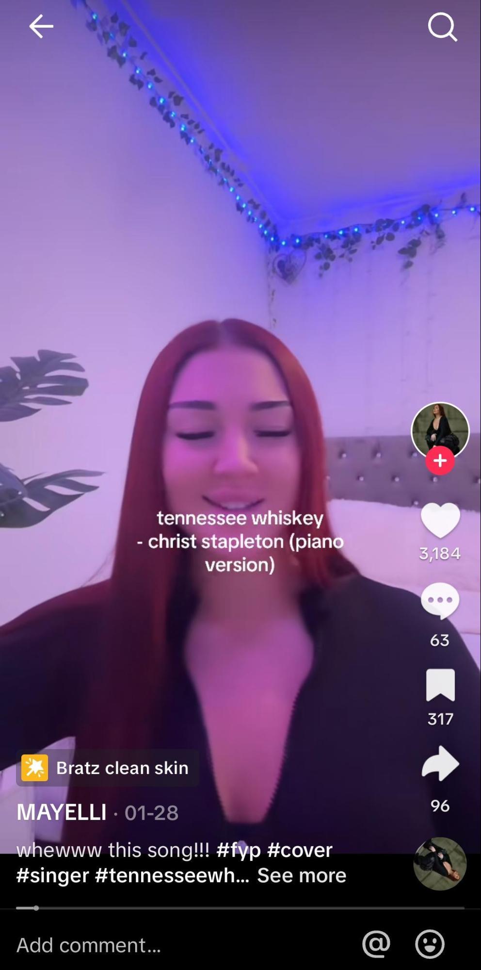 Social Media for Musicians: How to Get More Listeners and Fans in 2025 8 A Music Artist Sharing the User-Generated Content on Her Feed