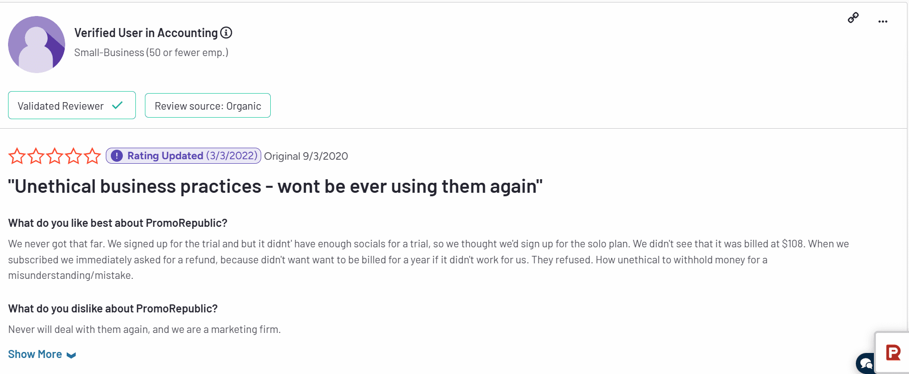 An Accountant’s Experience With Promorepublic on G2