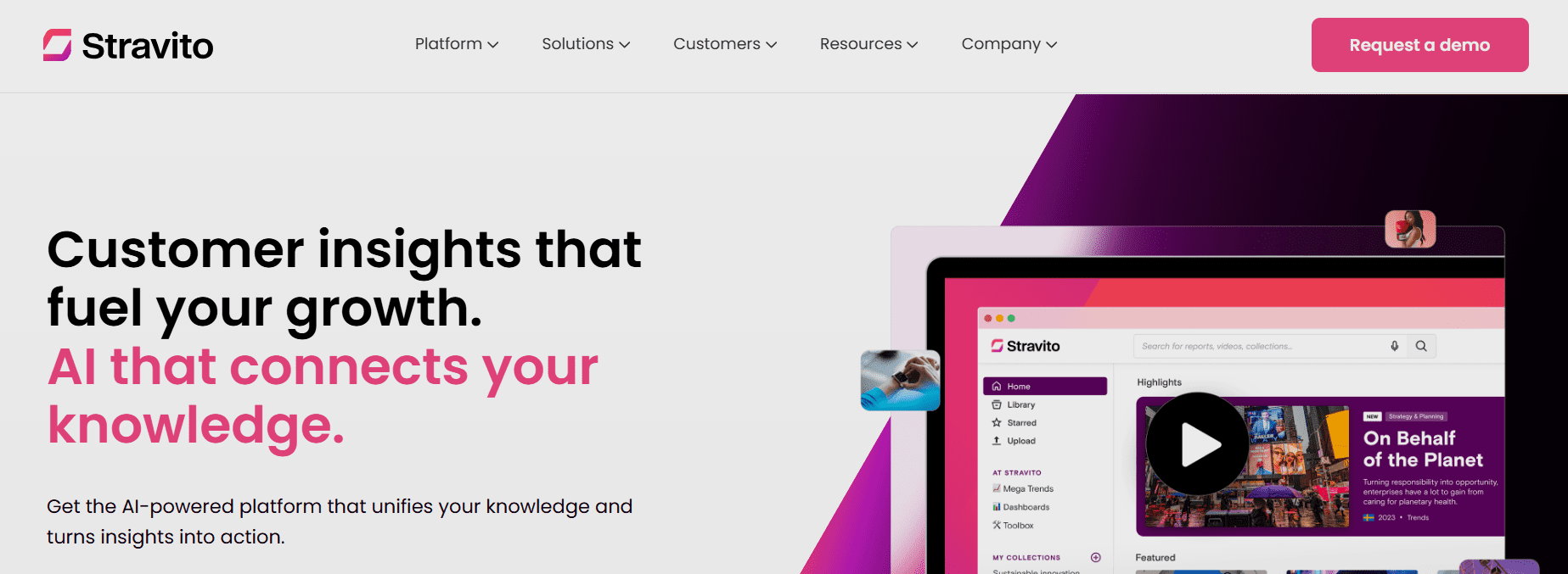 The 25 Best Digital Marketing Tools to Grow Your Business in 2025 17 Stravito Dashboard