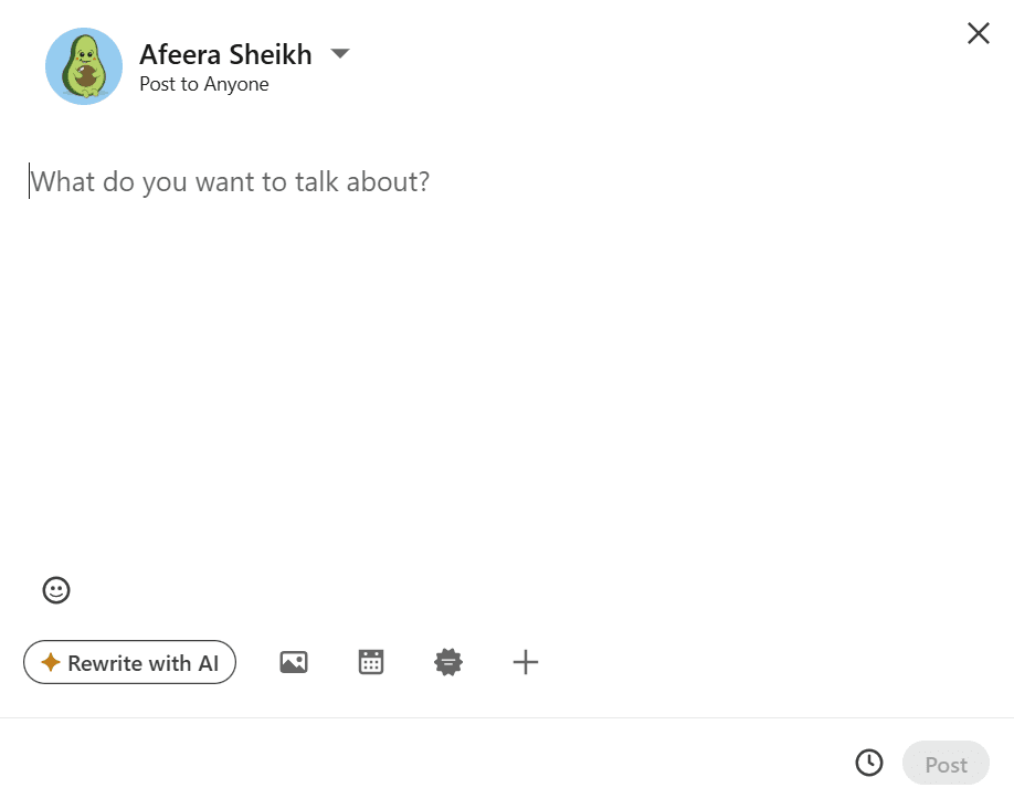 How to Schedule LinkedIn Posts in 2025: Quick and Easy Guide 6 Create a Post on LinkedIn