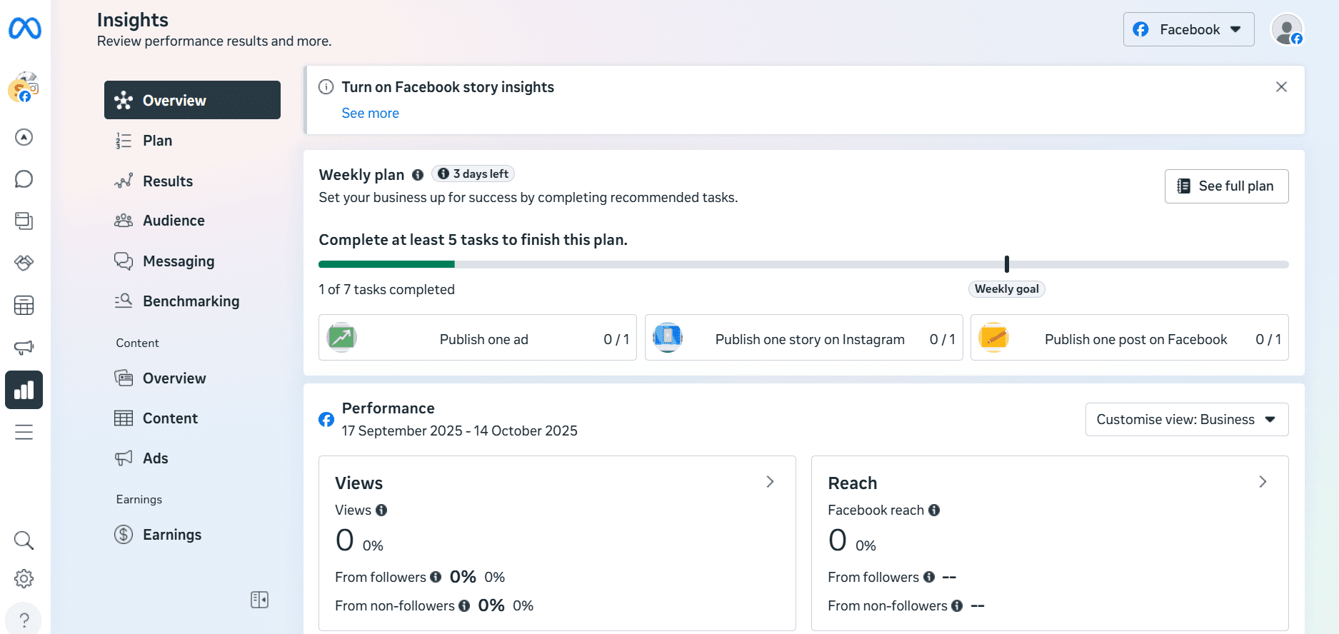 Best Time to Post on Facebook: Insights From Analyzing 3 Million Posts 16 Facebook Insights Performance Overview