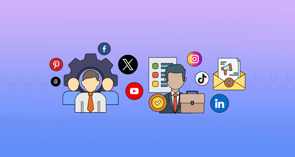 social media marketing vs social media management