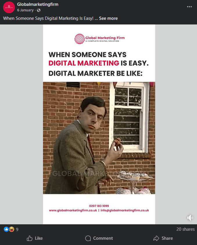 How to Make a Post Shareable on Facebook (Ultimate Guide for 2026) 12 A Meme on Facebook