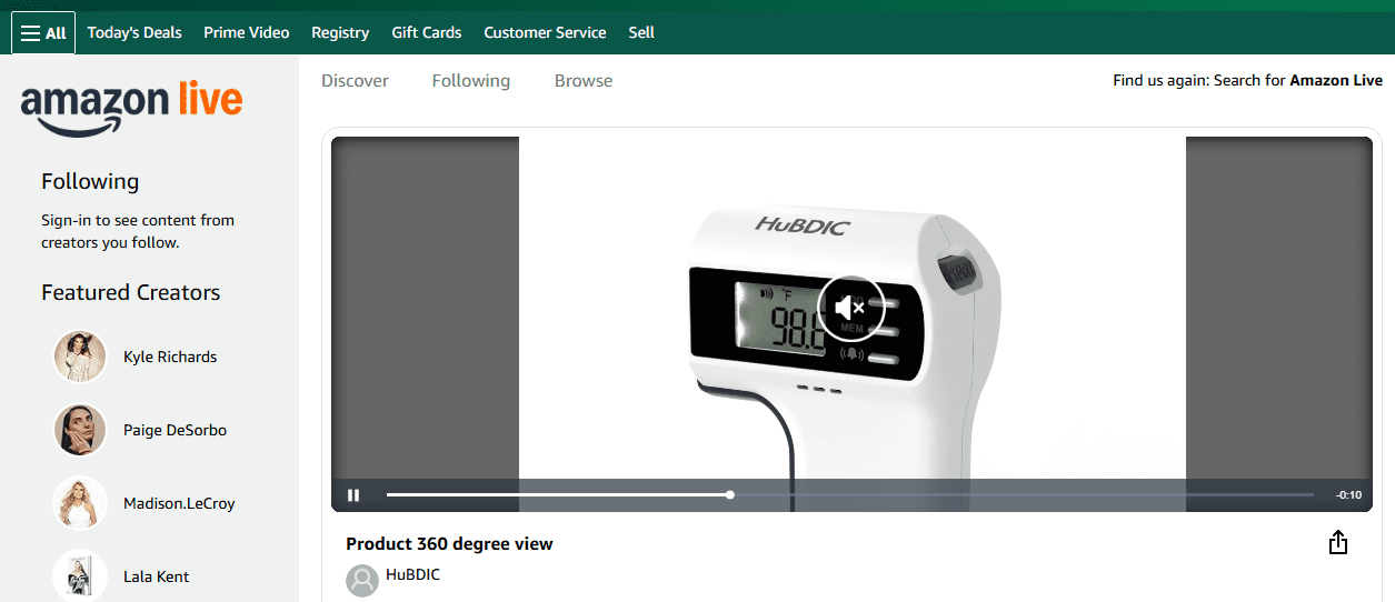 Amazon’s 360-Degree Product Photography