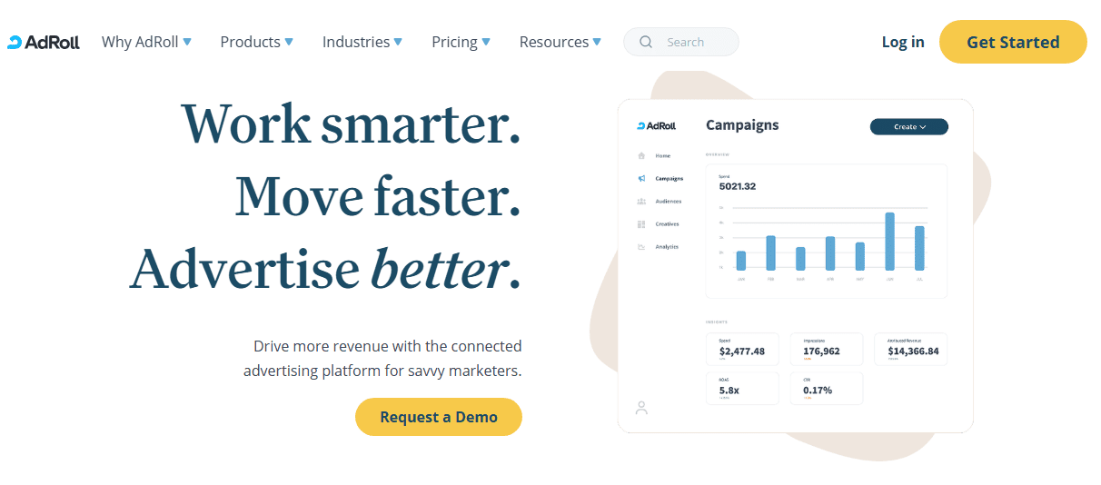 15 Best Social Media Advertising Software in 2026 (Compared + Use Cases) 12 Ad Roll's Webpage